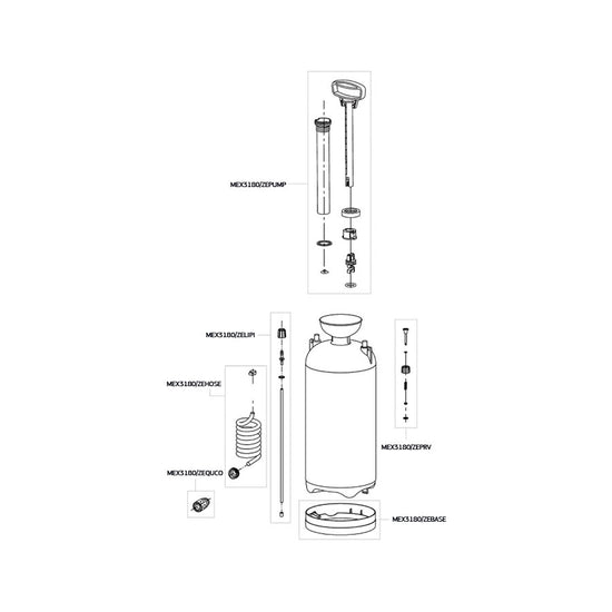 14lt Bottle Spares