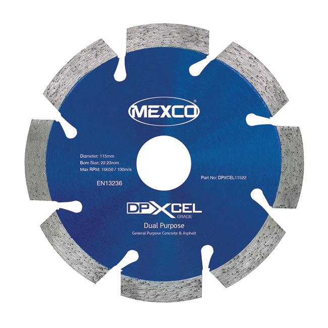 115MM DUAL PURPOSE ABRASIVE XCEL GRADE