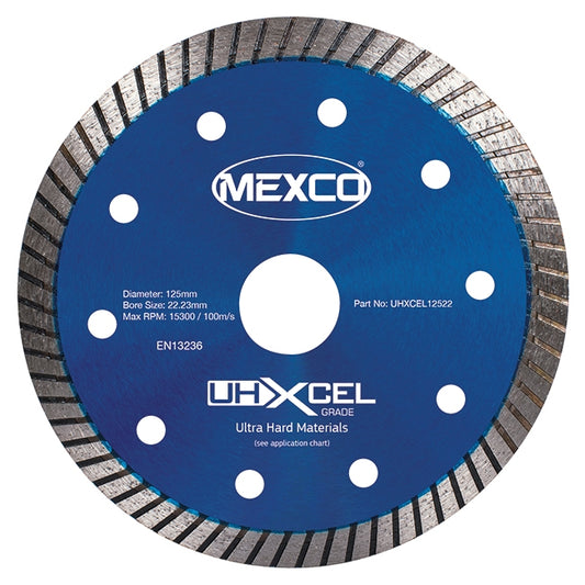 125MM ULTRA HARD MATERIALS XCEL GRADE