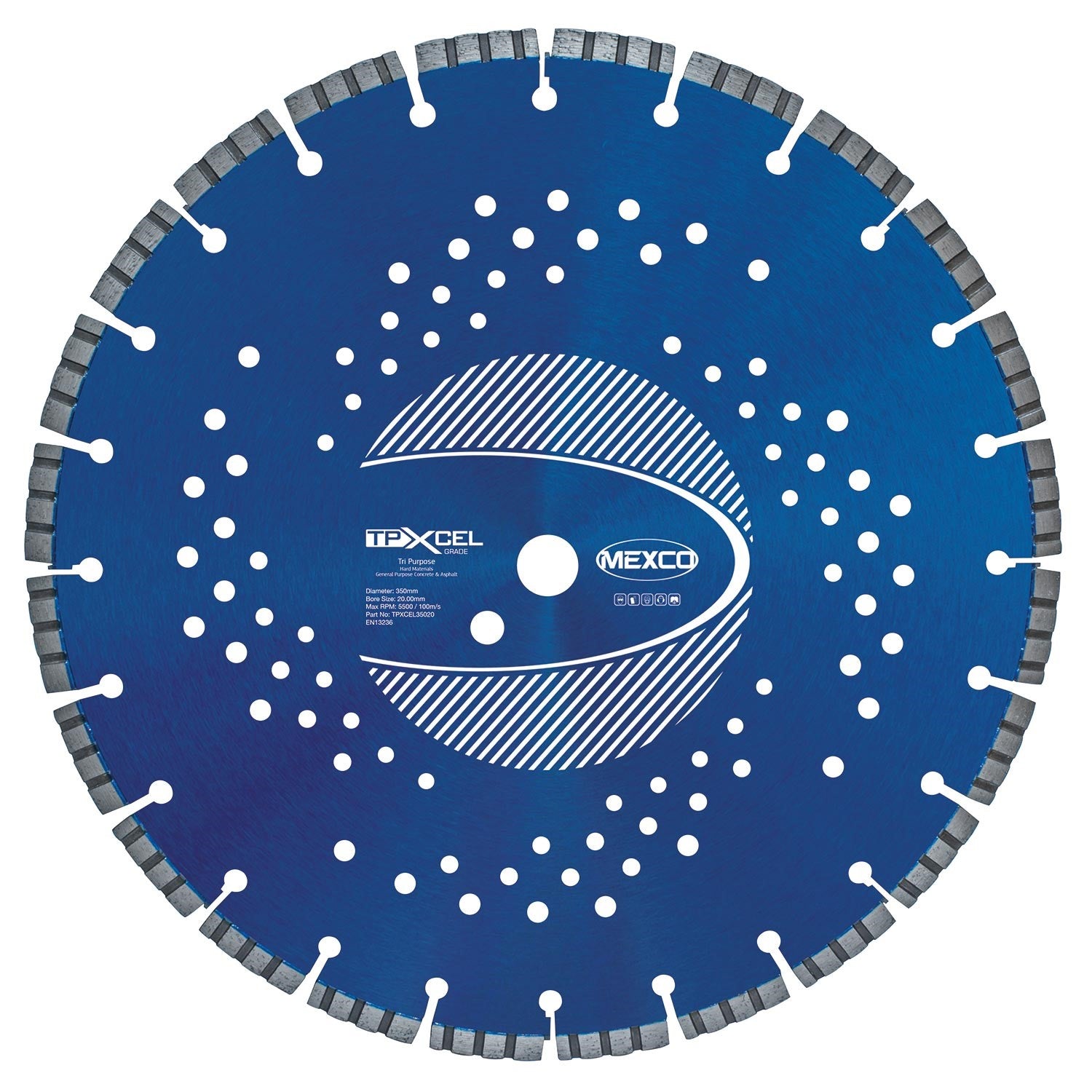 Mexco TPXCEL 350mm Tri-Purpose XCEL Grade 25.4mm Bore