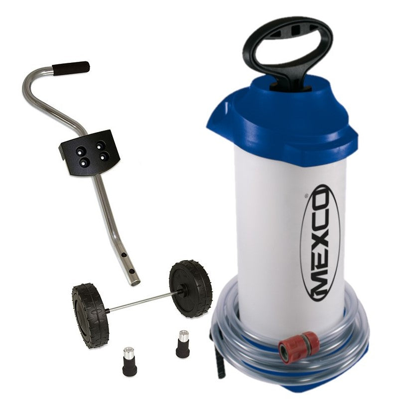 Mexco 10ltr Dust Suppression Water Bottle c/w Trolley Kit